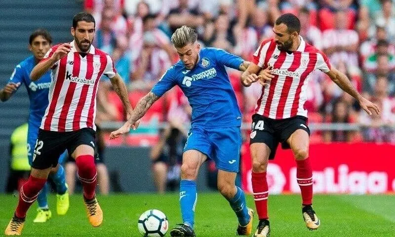 Cập nhật bảng xếp hạng Athletic Bilbao gặp Getafe