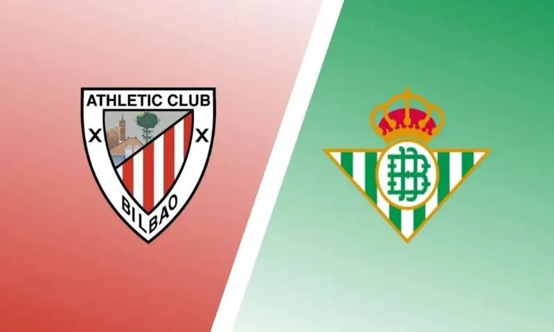 Bảng xếp hạng Athletic Bilbao gặp Real Betis có gì đáng chú ý? 