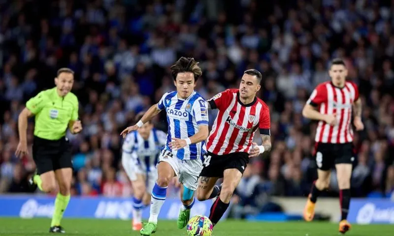 Sự hấp dẫn trong trận cầu Real Sociedad gặp Athletic Bilbao